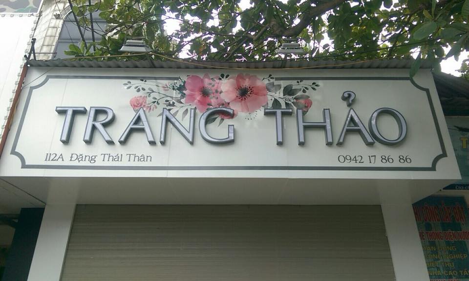 Biển quảng cáo Shop Trang Thảo